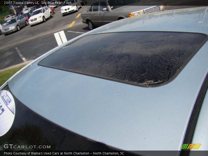 Sky Blue Pearl / Ash 2007 Toyota Camry LE