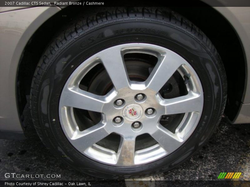 Radiant Bronze / Cashmere 2007 Cadillac CTS Sedan