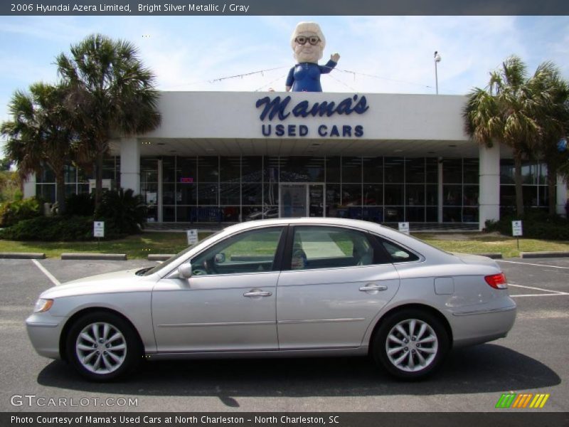 Bright Silver Metallic / Gray 2006 Hyundai Azera Limited