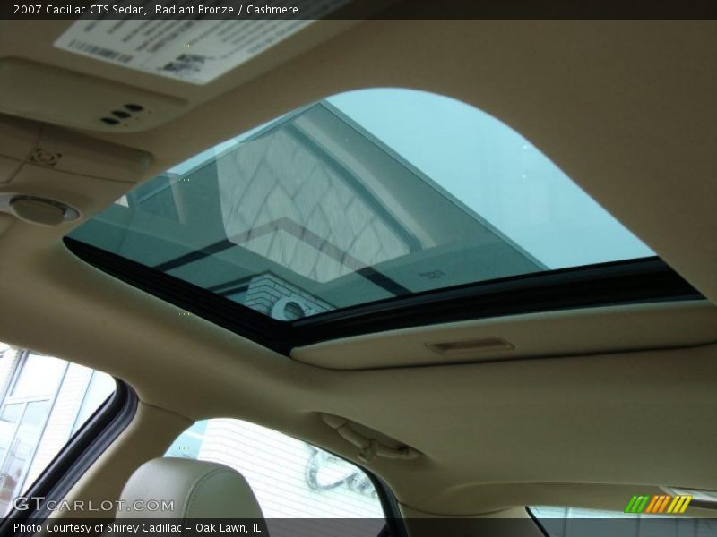 Radiant Bronze / Cashmere 2007 Cadillac CTS Sedan