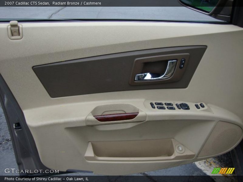 Radiant Bronze / Cashmere 2007 Cadillac CTS Sedan