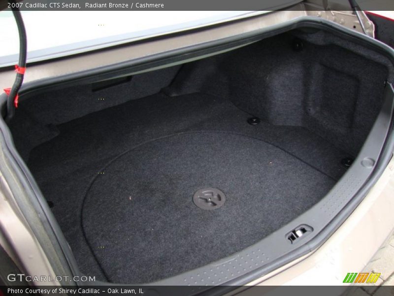 Radiant Bronze / Cashmere 2007 Cadillac CTS Sedan