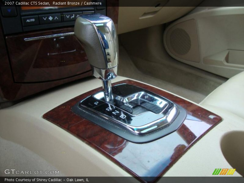 Radiant Bronze / Cashmere 2007 Cadillac CTS Sedan