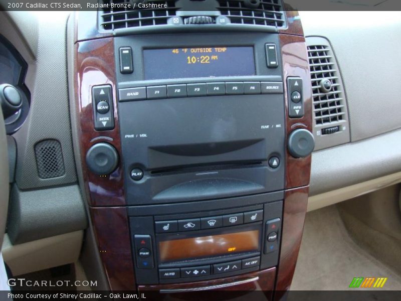 Radiant Bronze / Cashmere 2007 Cadillac CTS Sedan