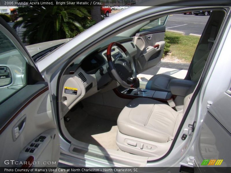 Bright Silver Metallic / Gray 2006 Hyundai Azera Limited