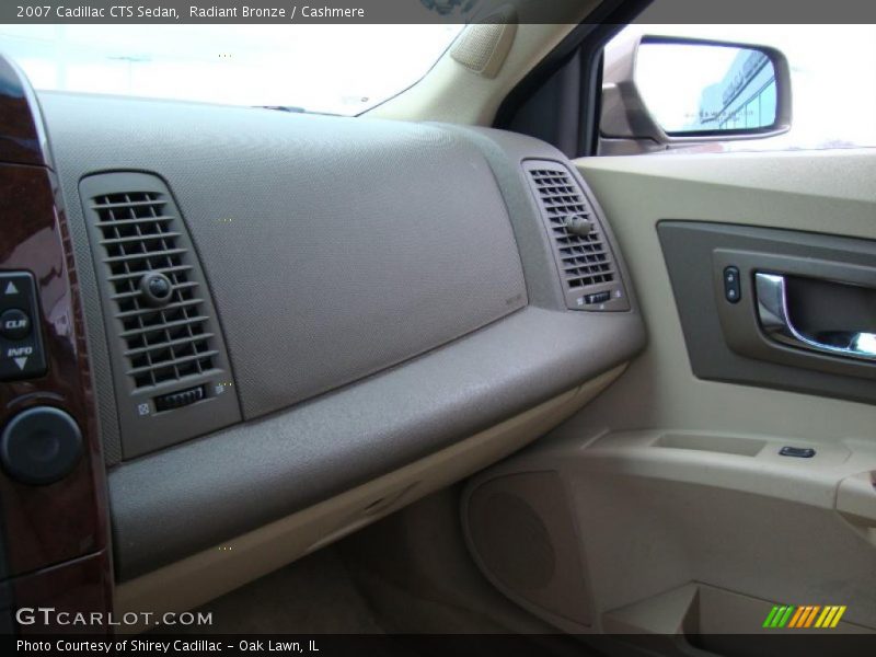 Radiant Bronze / Cashmere 2007 Cadillac CTS Sedan