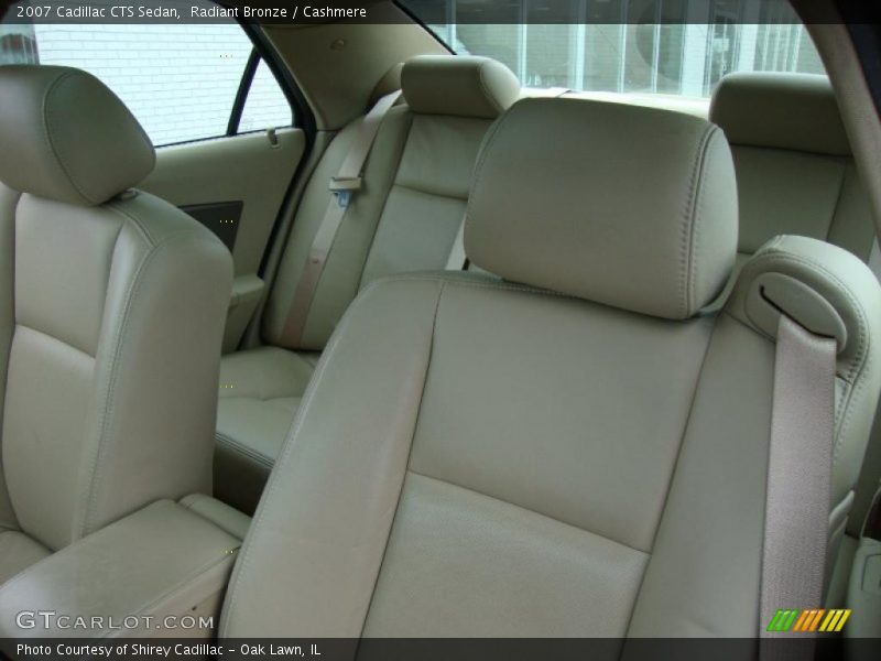 Radiant Bronze / Cashmere 2007 Cadillac CTS Sedan