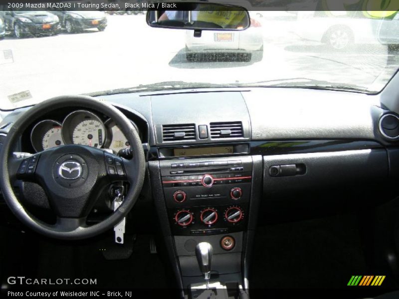 Black Mica / Black 2009 Mazda MAZDA3 i Touring Sedan
