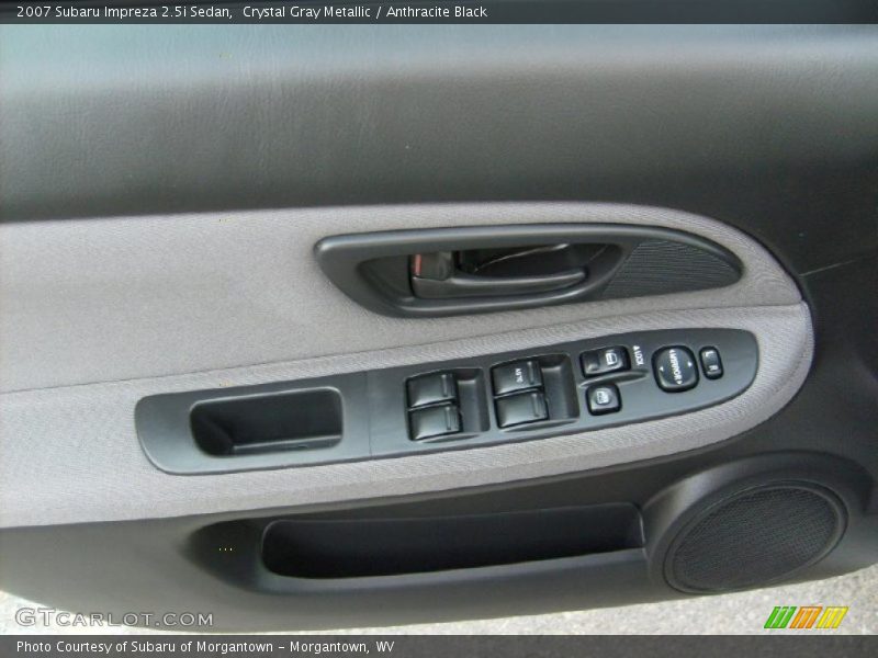 Crystal Gray Metallic / Anthracite Black 2007 Subaru Impreza 2.5i Sedan