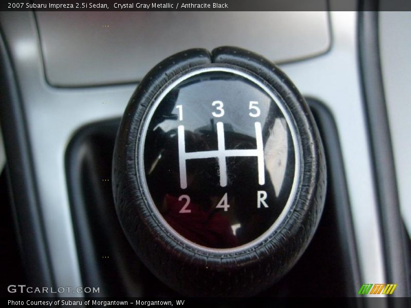 Crystal Gray Metallic / Anthracite Black 2007 Subaru Impreza 2.5i Sedan