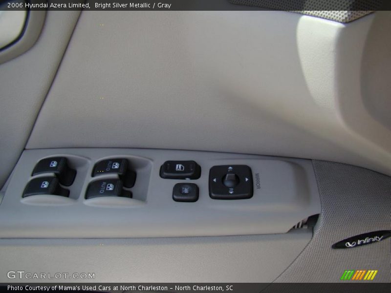 Bright Silver Metallic / Gray 2006 Hyundai Azera Limited