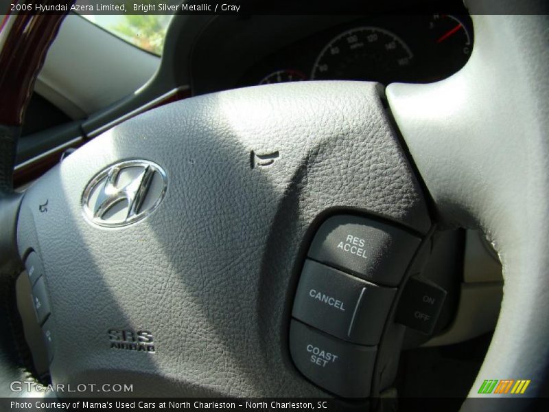 Bright Silver Metallic / Gray 2006 Hyundai Azera Limited