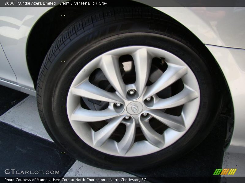 Bright Silver Metallic / Gray 2006 Hyundai Azera Limited