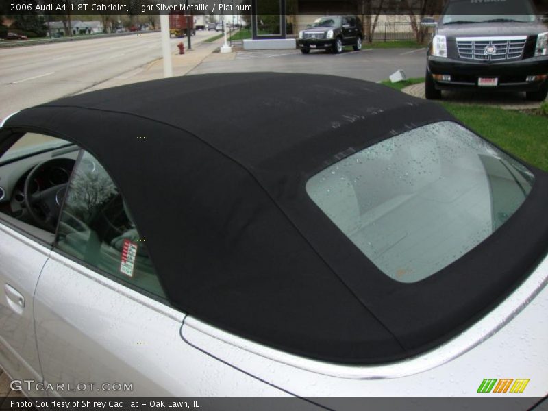 Light Silver Metallic / Platinum 2006 Audi A4 1.8T Cabriolet