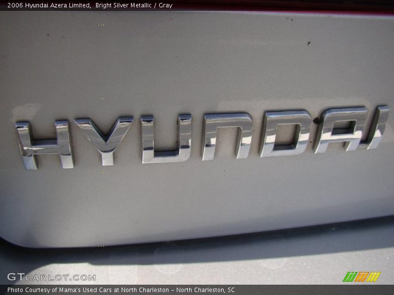 Bright Silver Metallic / Gray 2006 Hyundai Azera Limited