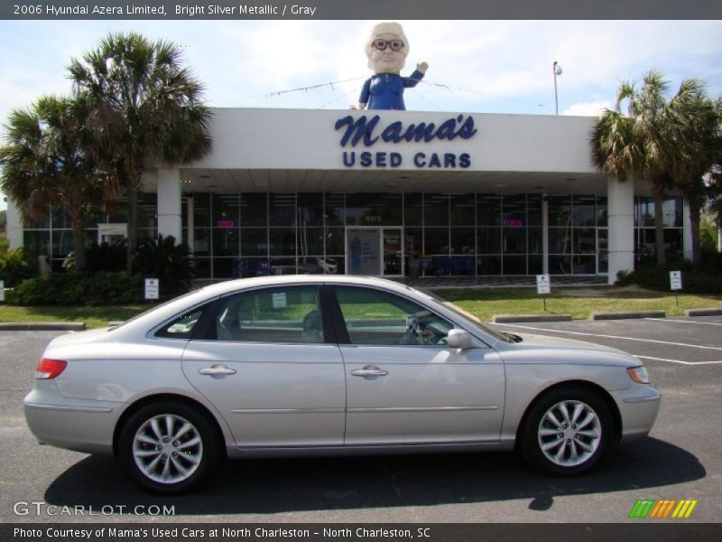 Bright Silver Metallic / Gray 2006 Hyundai Azera Limited