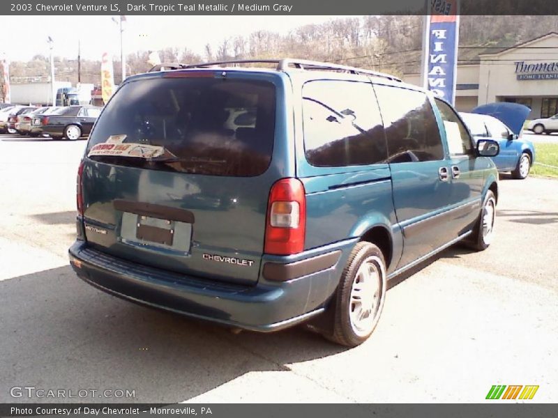 Dark Tropic Teal Metallic / Medium Gray 2003 Chevrolet Venture LS