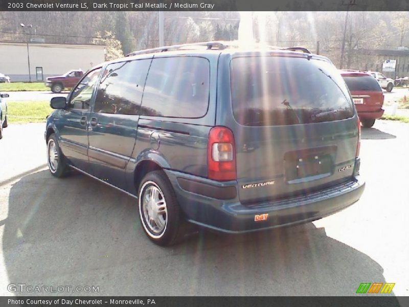 Dark Tropic Teal Metallic / Medium Gray 2003 Chevrolet Venture LS