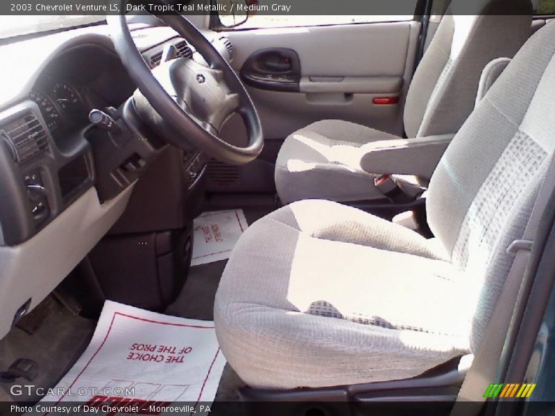 Dark Tropic Teal Metallic / Medium Gray 2003 Chevrolet Venture LS