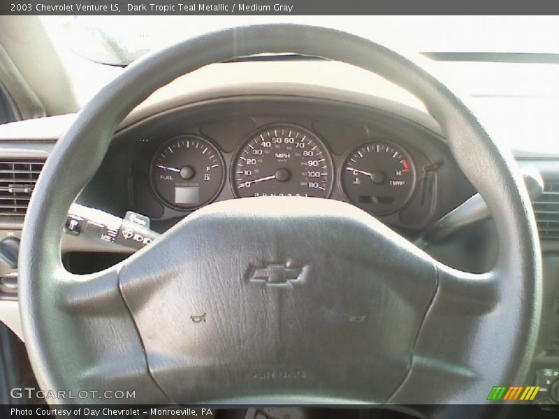 Dark Tropic Teal Metallic / Medium Gray 2003 Chevrolet Venture LS