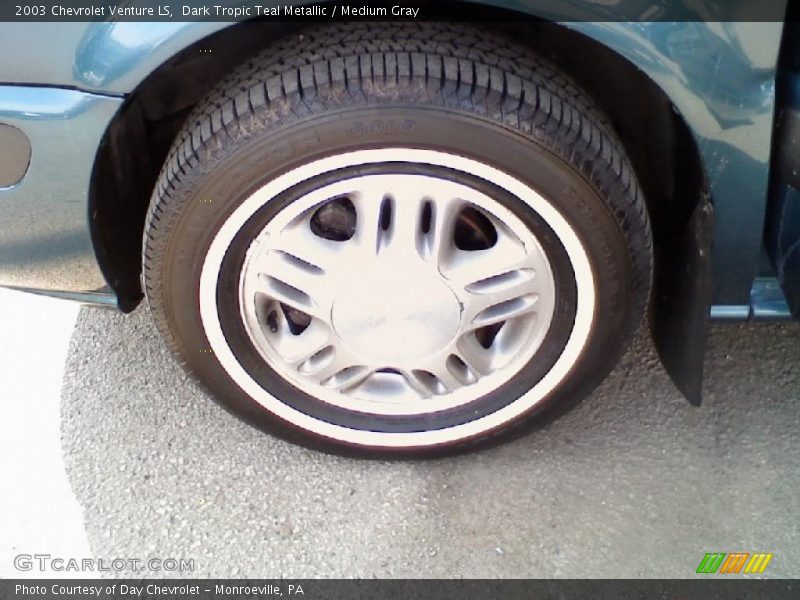 Dark Tropic Teal Metallic / Medium Gray 2003 Chevrolet Venture LS