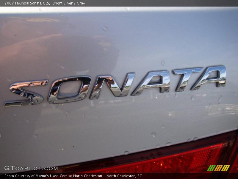 Bright Silver / Gray 2007 Hyundai Sonata GLS