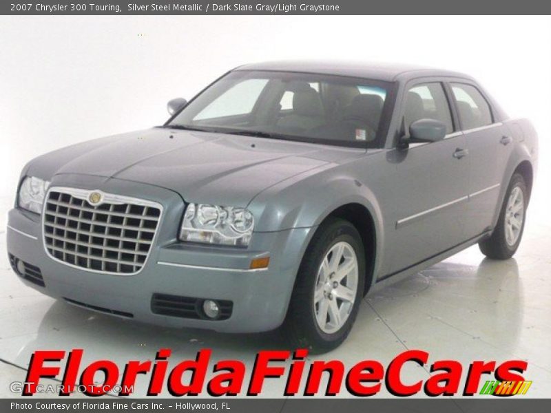 Silver Steel Metallic / Dark Slate Gray/Light Graystone 2007 Chrysler 300 Touring