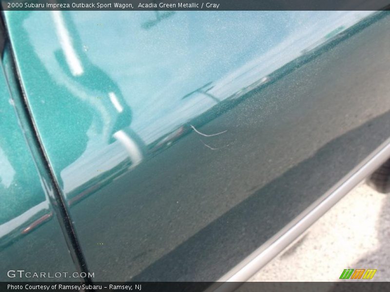 Acadia Green Metallic / Gray 2000 Subaru Impreza Outback Sport Wagon