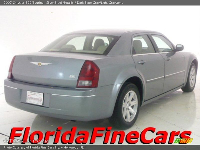 Silver Steel Metallic / Dark Slate Gray/Light Graystone 2007 Chrysler 300 Touring