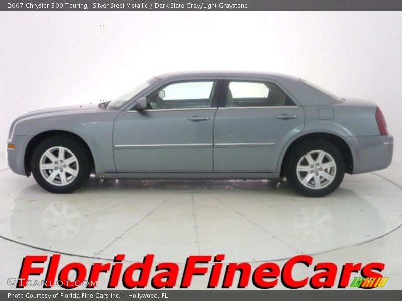 Silver Steel Metallic / Dark Slate Gray/Light Graystone 2007 Chrysler 300 Touring