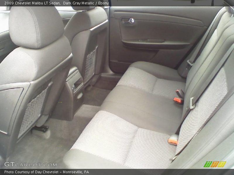 Dark Gray Metallic / Ebony 2009 Chevrolet Malibu LT Sedan
