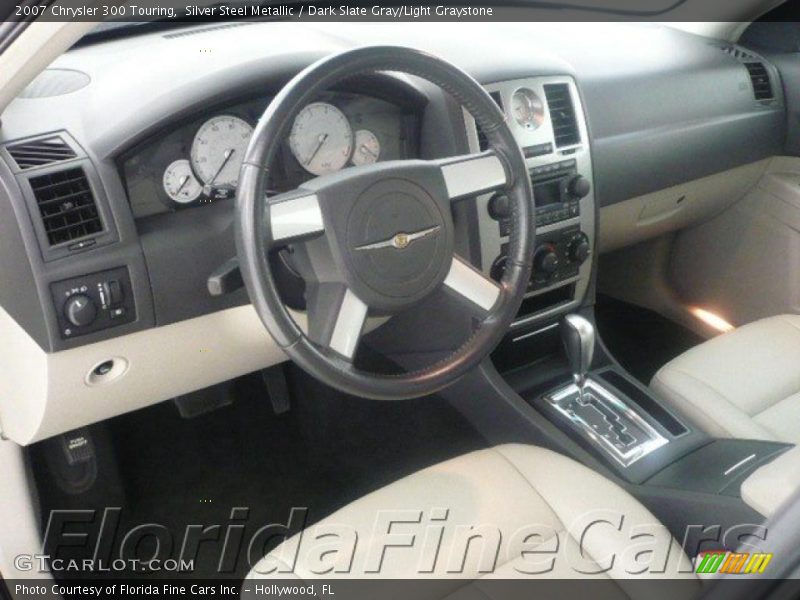 Silver Steel Metallic / Dark Slate Gray/Light Graystone 2007 Chrysler 300 Touring