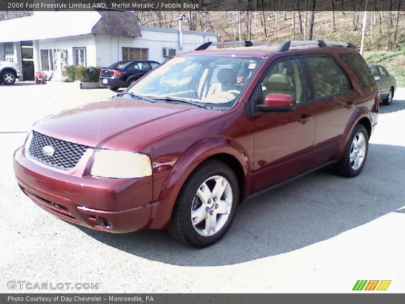 Merlot Metallic / Pebble Beige 2006 Ford Freestyle Limited AWD