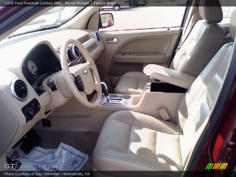 Merlot Metallic / Pebble Beige 2006 Ford Freestyle Limited AWD