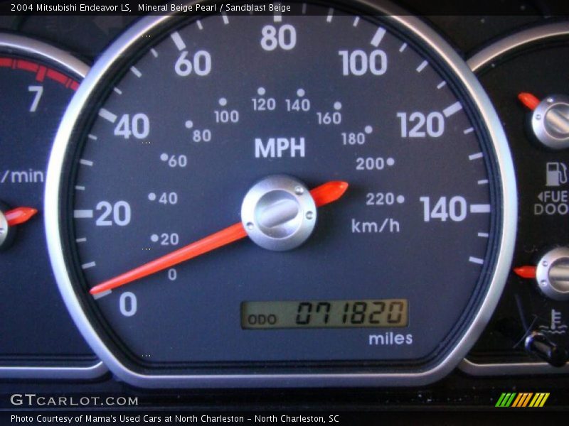 Mineral Beige Pearl / Sandblast Beige 2004 Mitsubishi Endeavor LS