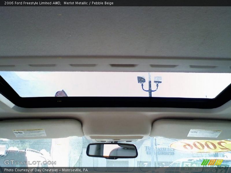 Merlot Metallic / Pebble Beige 2006 Ford Freestyle Limited AWD