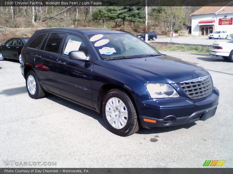 Midnight Blue Pearl / Light Taupe 2006 Chrysler Pacifica