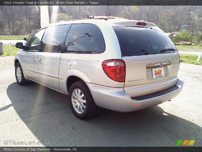 Bright Silver Metallic / Taupe 2002 Chrysler Town & Country EX