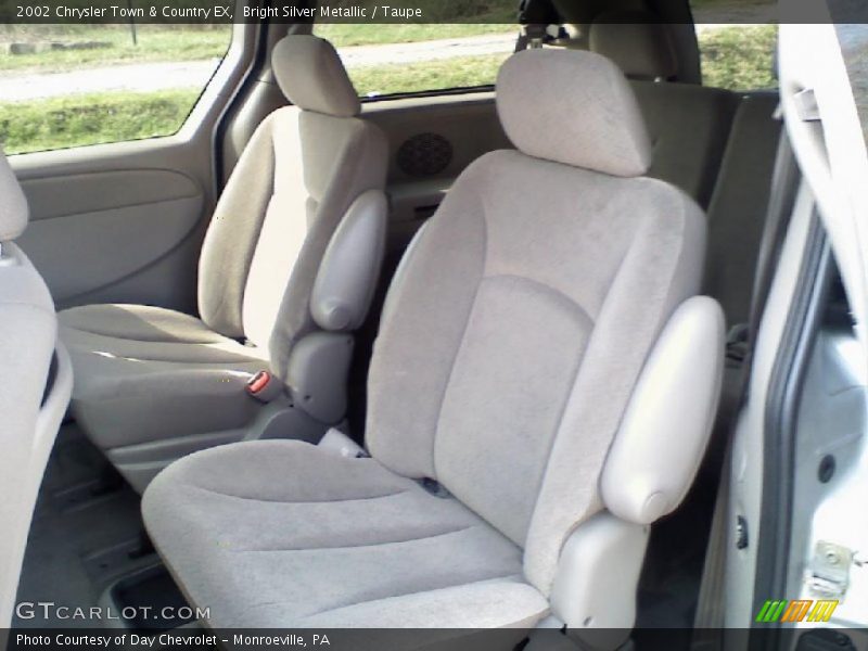 Bright Silver Metallic / Taupe 2002 Chrysler Town & Country EX