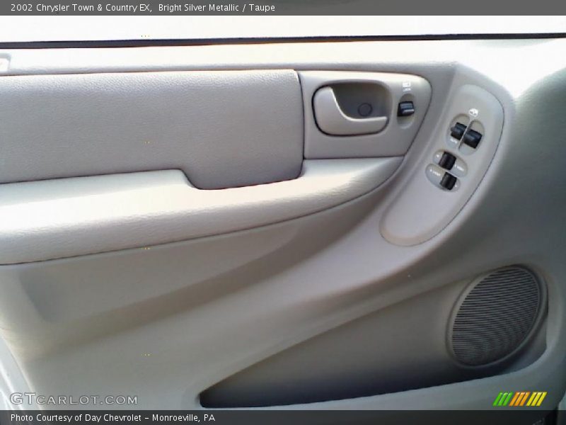 Bright Silver Metallic / Taupe 2002 Chrysler Town & Country EX