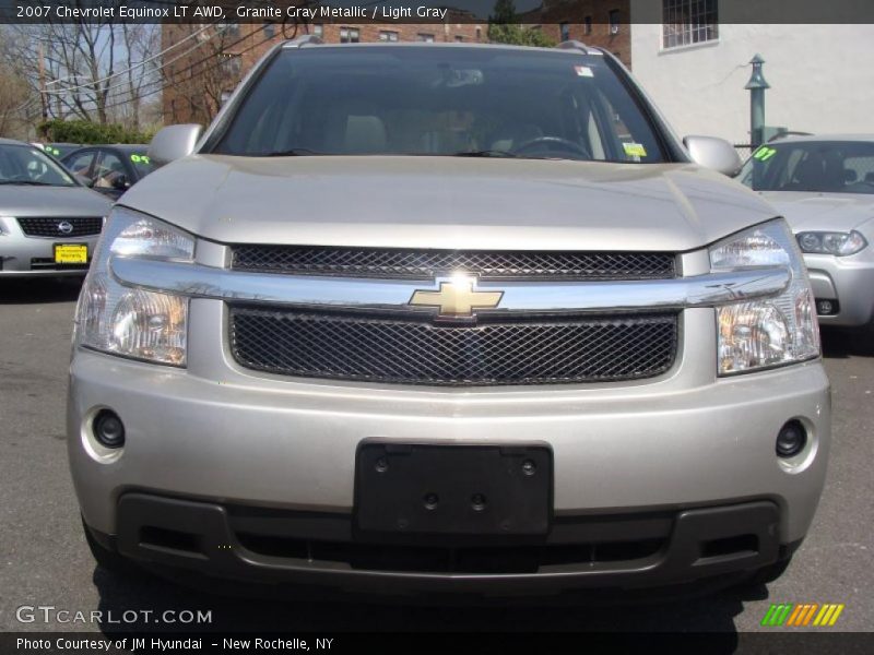 Granite Gray Metallic / Light Gray 2007 Chevrolet Equinox LT AWD