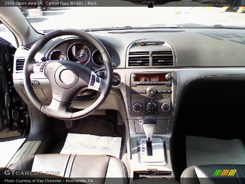 Carbon Flash Metallic / Black 2009 Saturn Aura XR