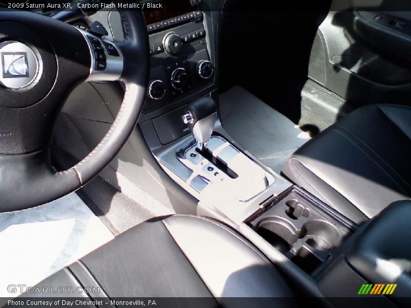 Carbon Flash Metallic / Black 2009 Saturn Aura XR