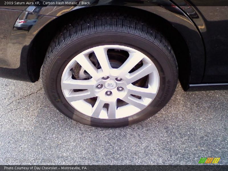 Carbon Flash Metallic / Black 2009 Saturn Aura XR