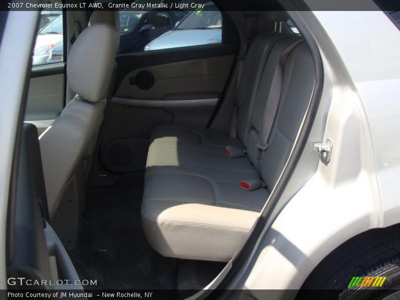 Granite Gray Metallic / Light Gray 2007 Chevrolet Equinox LT AWD