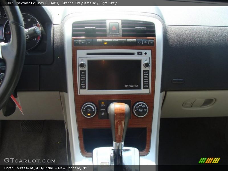 Granite Gray Metallic / Light Gray 2007 Chevrolet Equinox LT AWD