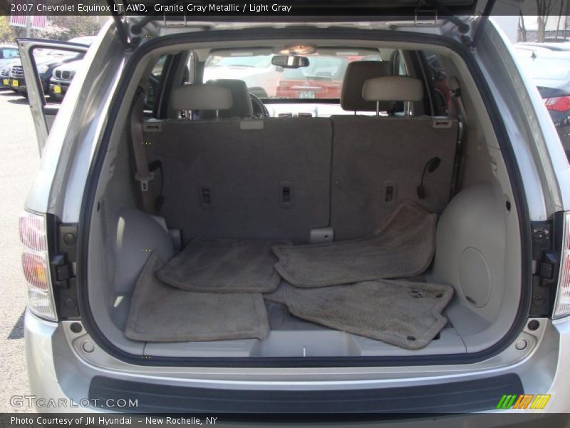 Granite Gray Metallic / Light Gray 2007 Chevrolet Equinox LT AWD