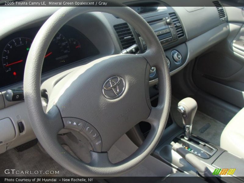 Mineral Green Opalescent / Gray 2005 Toyota Camry LE