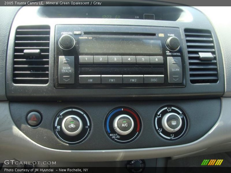 Mineral Green Opalescent / Gray 2005 Toyota Camry LE