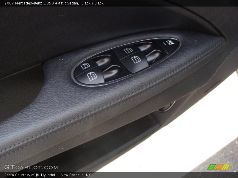 Black / Black 2007 Mercedes-Benz E 350 4Matic Sedan